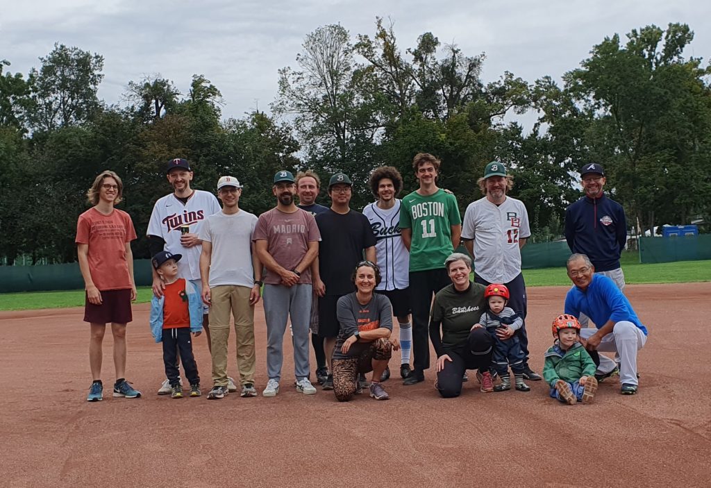 Saisonabschluss 2023 Softballmix mit Freunden Vienna Bucks